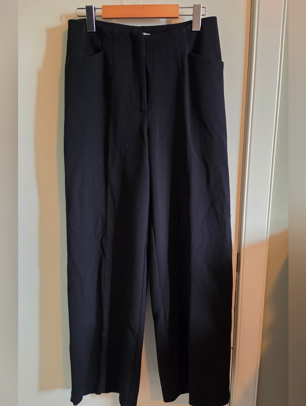 Ricki's Black High-Waist Wide Leg Trousers